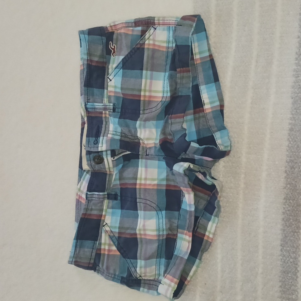 Hollister Plaid Shorts